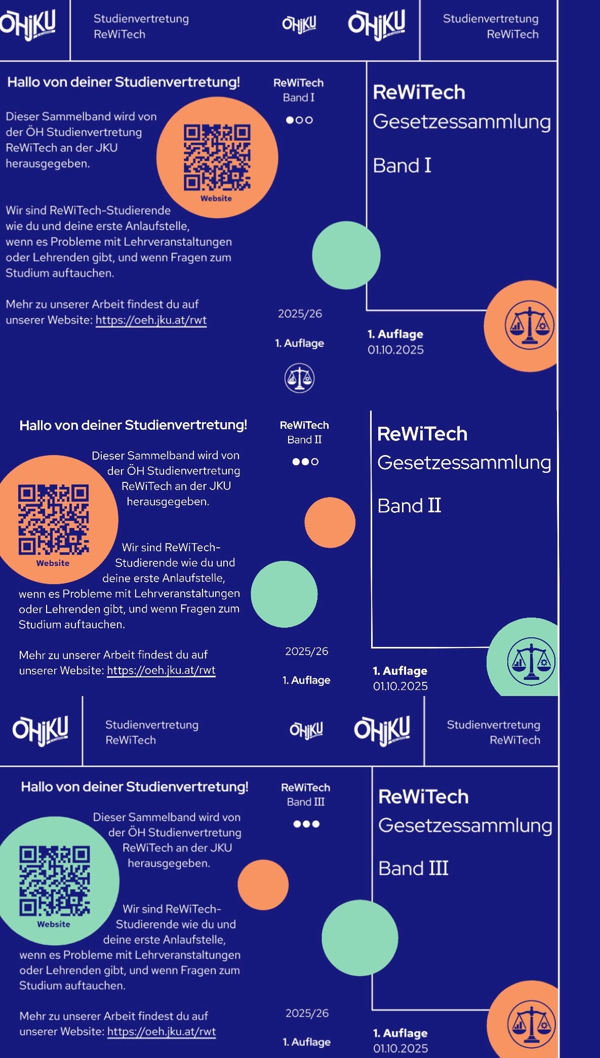 ReWiTech: 3er KOMBO - BAND I+II+III