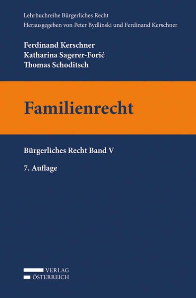 Kerschner - Familienrecht (Bürgerliches Recht V)