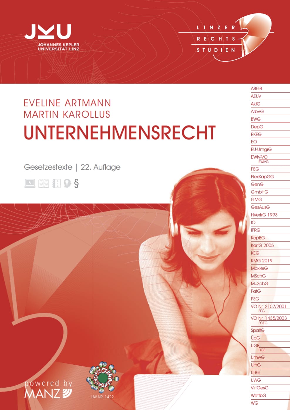 Gesetzestexte Artmann/Karollus, Unternehmensrecht - 2024 (MMSM - GmbH)