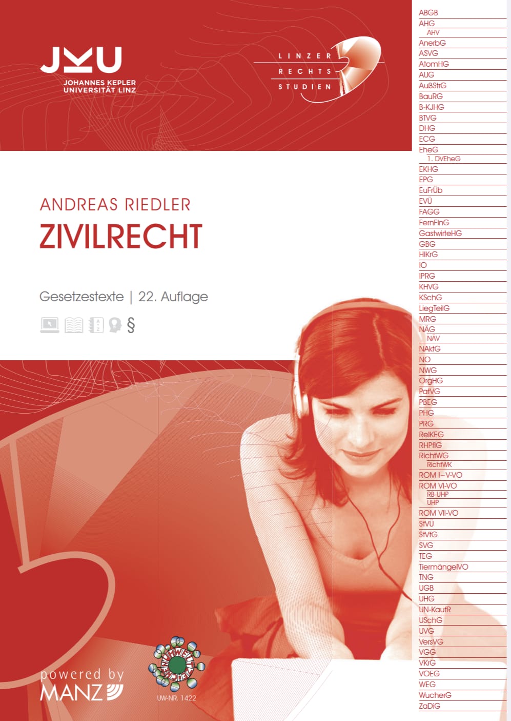 Gesetzestexte Riedler, Zivilrecht - 2024 (MMSM GmbH)