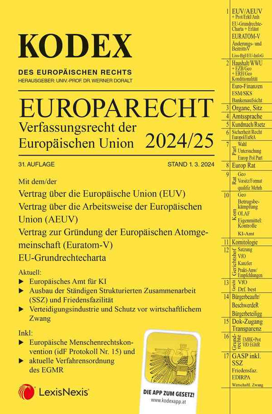 Kodex - Europarecht (2024/25)