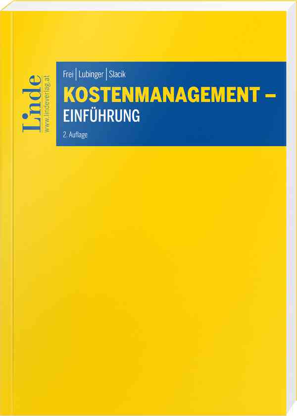 Kostenmanagement - Einführung (2. Auflage)