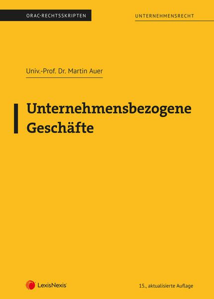 ORAC - Unternehmensbezogene Geschäfte