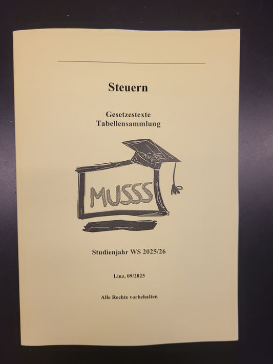 Steuern - Gesetzestexte