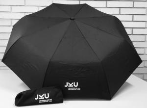 JKU Regenschirm schwarz