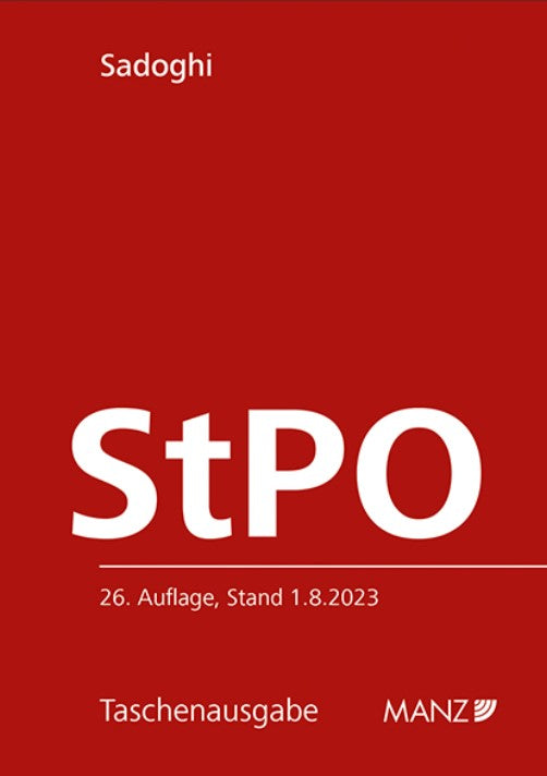 StPO - Taschenausgabe (26. Auflage)