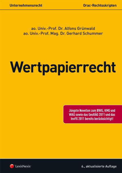 ORAC - Wertpapierrecht (6. Auflage)